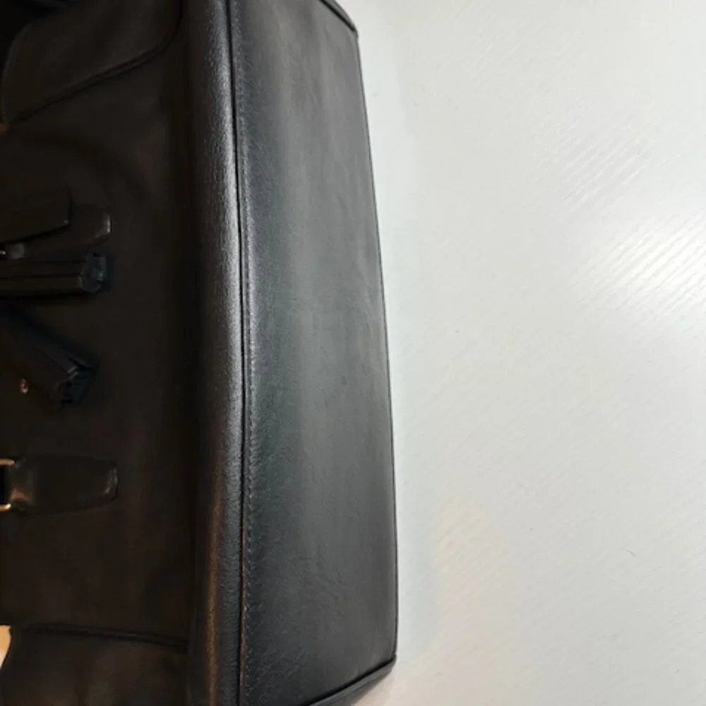 Coach Vintage Restored Legacy Candace Medium Carryall Black Leather-EUC - Picture 9 of 13